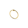 Dainty Love Knot Ring | 18k Gold | Size 6, 7, 8