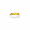 Colourful Brick Stacker Ring | 18k Gold | Available in 4 colours