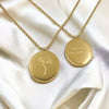 Birth Flower Necklace (Reversible) | 18k Gold l Sold Out: June/Aug/Oct/Dec