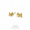 Schnauzer Dog Stud Earrings | 18k Gold Filled