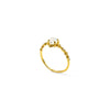 Moonstone Crystal Ball Ring | 14K Gold | Size 6-10