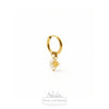 4 in 1 Pearl Hoop Earrings | 18k Gold