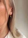 Evil Eye Hoop Earrings | Available in Silver & 18k Gold