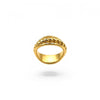 Braided Wave Ring | 18k Gold | Size 6, 7, 8