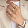 Dainty Delilah Ring | 14K Gold | Size 5-9