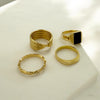 Stacked Bow Ring | 18k Gold | Size 6, 7, 8