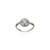 Vintage Violet Ring Band | 925 Sterling Silver | Adjustable