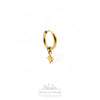 4 in 1 Pearl Hoop Earrings | 18k Gold