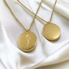 Birth Flower Necklace (Reversible) | 18k Gold l Sold Out: June/Aug/Oct/Dec