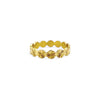 Flower Coin Ring | 18k Gold | Size 6, 7, 8