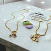 Birthstone Charm Pendants | 18k Gold Filled