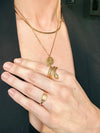 Large Snake Ring | 18k Gold Fill | Size 6-9