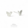 Dainty Butterfly Stud Earrings | 925 Sterling Silver