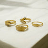 Little Sunny Signet Ring | 18k Gold Fill | Size 5-10