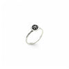 Little Flower Signet Ring | 925 Sterling Silver | Size 6-10