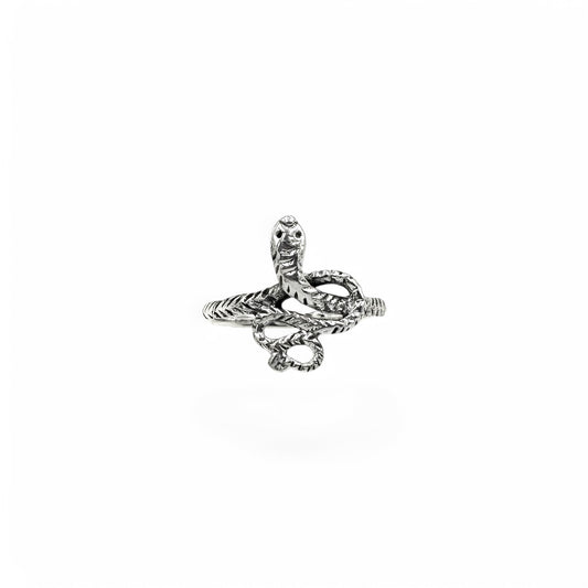 Tiny Coiled Snake Ring | 925 Sterling Silver | Size 5-10