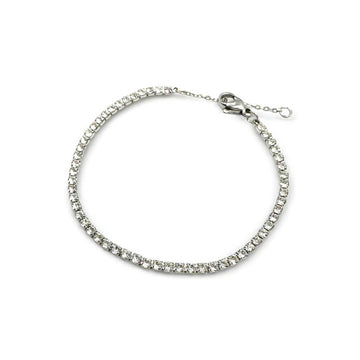 Classic Tennis Bracelet | Silver