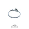 925 Sterling Silver Love Ring, 5mm | Pretty Little Bands