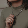 Dainty Paperclip Necklace | Available in Silver, 18k Gold, Rose Gold