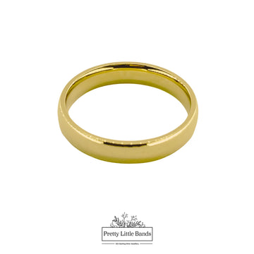 Gold Ring Band 8mm | 18K Gold | Size 5-12