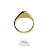 Wildflower Signet Ring | 18K Gold | Size 6 & 8 ONLY