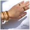 Double Chevron Ring | 18K Gold Filled