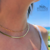 Dainty Paperclip Necklace | Available in Silver, 18k Gold, Rose Gold