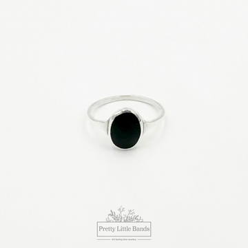Black Onyx Stone Rings | 925 Sterling Silver