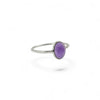 Oval Amethyst Ring | 925 Silver | Size 5-10