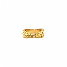 Load image into Gallery viewer, Braided Wave Ring | 18k Gold | Size 6, 7, 8
