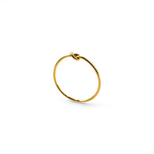 Load image into Gallery viewer, Dainty Love Knot Ring | 18k Gold | Size 6, 7, 8
