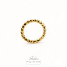 Load image into Gallery viewer, Twisted Gold Ring | 18k Gold Filled
