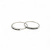 Studded Silver Ring | 925 Sterling Silver | Size 5-10