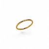 Rainbow Studded Ring, 1mm | 18k Gold Fill | Size 5-9