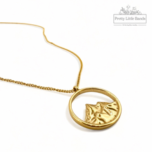 Load image into Gallery viewer, Mountain Pendant Necklace | 18k Gold Filled
