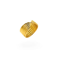 Load image into Gallery viewer, Stacked Bow Ring | 18k Gold | Size 6, 7, 8
