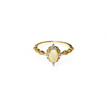 Load image into Gallery viewer, Opal Feyre Ring Band | 14K Gold | Size 5-9
