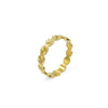 Flower Coin Ring | 18k Gold | Size 6, 7, 8