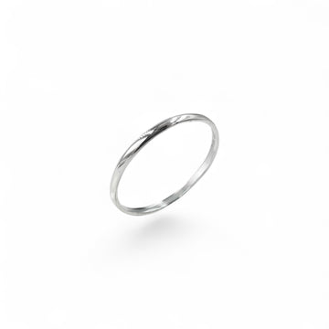 1.5 Rounded Ring Band | 925 Sterling Silver | Size 4-12