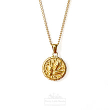 Load image into Gallery viewer, Blowing Petals Pendant Necklace | 18k Gold Filled
