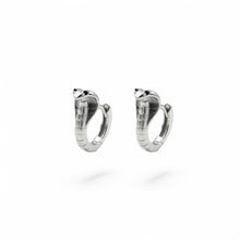 Load image into Gallery viewer, Cobra Snake Hoop Earrings | 925 Sterling Silver | Available in Silver &amp; Gold
