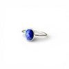 Oval Lapis Lazuli Ring | 925 Silver | size 5-10