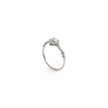 Load image into Gallery viewer, Moonstone Crystal Ball Ring | 925 Sterling Silver | Size 6-10
