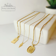 Load image into Gallery viewer, Rectangular Talisman Necklace | 18K Gold Filled
