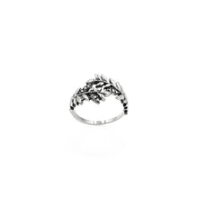 Load image into Gallery viewer, Double Olive Branch Ring | 925 Sterling Silver | Size 5-10
