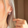 Feeling Lucky Hoop Earrings | 925 Sterling Silver