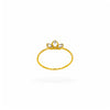 Crystal Crown Ring | 18k Gold | Size 5-9