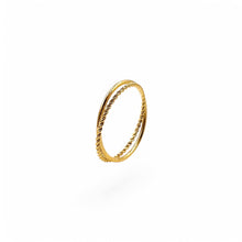 Load image into Gallery viewer, Dainty Duo Ring | 18k Gold | Size 6-9
