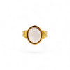 Oval Agate Ring | 18k Gold Fill | Size 5-10