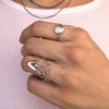 Lady of Justice Signet Ring | 925 Sterling Silver | Size 6 - 10